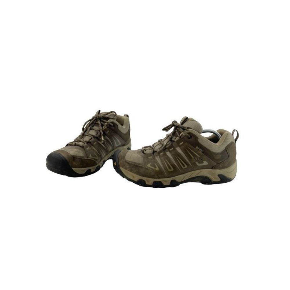 Keen 1015511 Oakridge Brown Waterproof Lace Up Low Top Hiking Shoes Men’s Sz 13